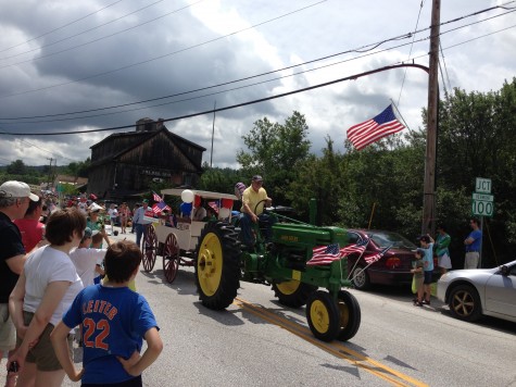 John Deere featured prominently in this parade