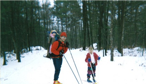 Dad, Kenzie and I on a family ski (with Mom behind the camera)! I feel so lucky to have grown up skiing and having fun outdoors!