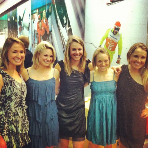 Sophie, Me, Sadie, Liz and Holly at the Best of US show (photo from Sadie)