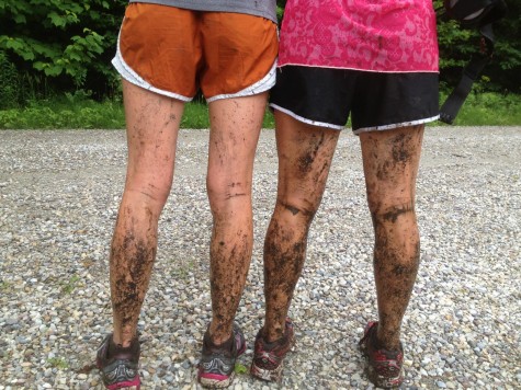 Warning: you will get muddy when running on the east coast in the fall