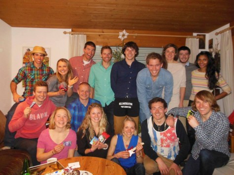 "Christmas orphans" gift party in Davos last year