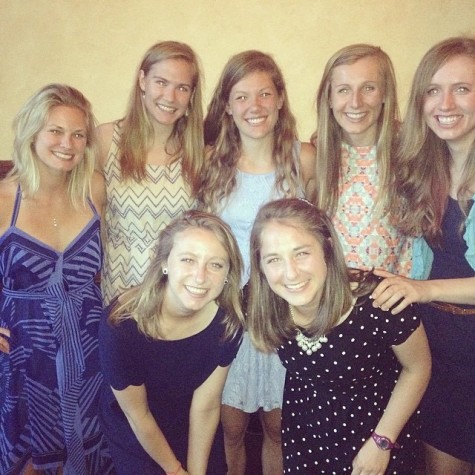And of course seeing all my SAHS teammates again was a blast! (photo from Kristen)