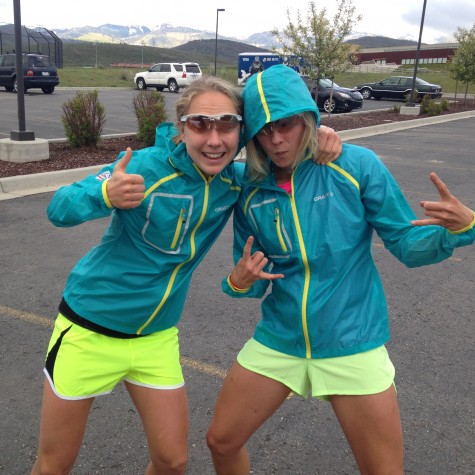 Ida and I were pretty pumped up on our new Craft and LL Bean gear!