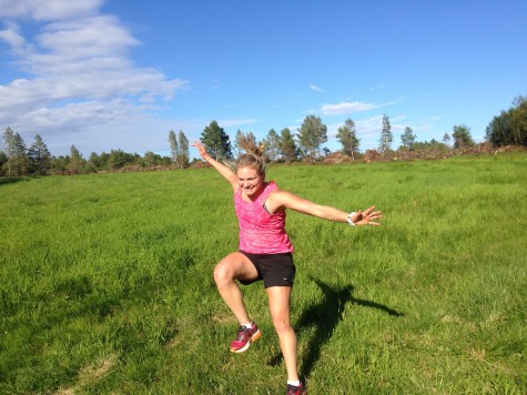 Yes, this is me frolicking through the field. 
