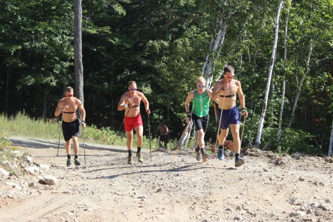 The boys getting after it near the end of the 3 minutes (photo by Pat)