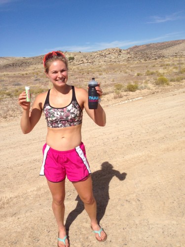 Nuun kept me hydrated on all those long, hot and sunny runs! (photo by Erika)
