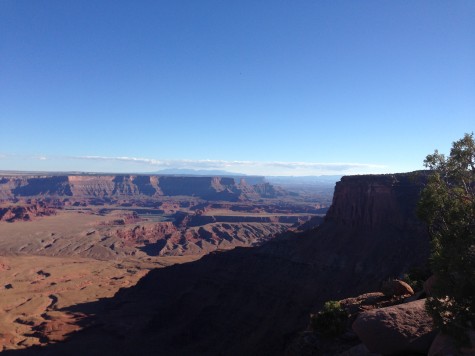 The east rim of Dead Horse Point