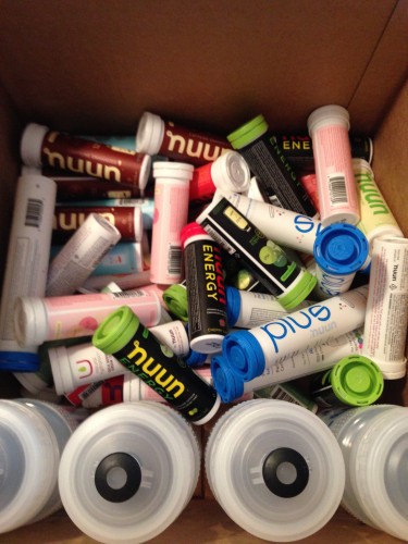 Box of goodies from Nuun! 