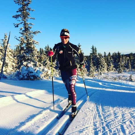 Having a perfect classic day in Sjusjøen (photo from Sadie)