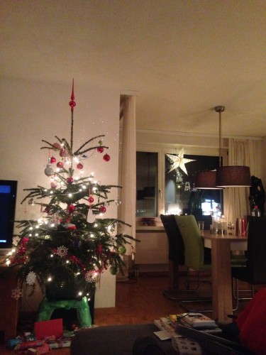 Our cute little tree and star! 