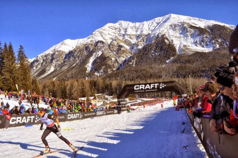 The crowds and amazing views in Lenzerheide (photo from the Caldwells)