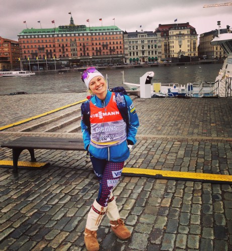 Happy to be in Stockholm! (photo from Sadie)