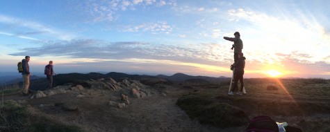 Sunset hiking! (photo from Sophie)