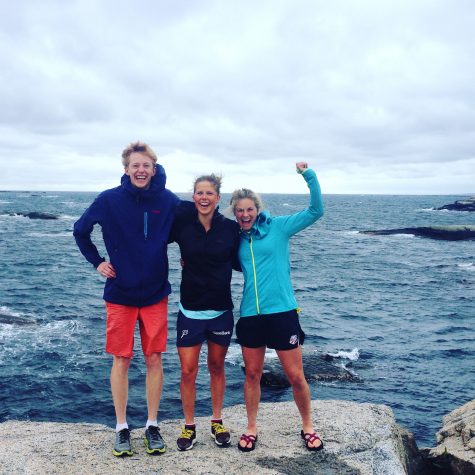 Eirik, Kari and me at "Verdens Ende", or the end of the world! 