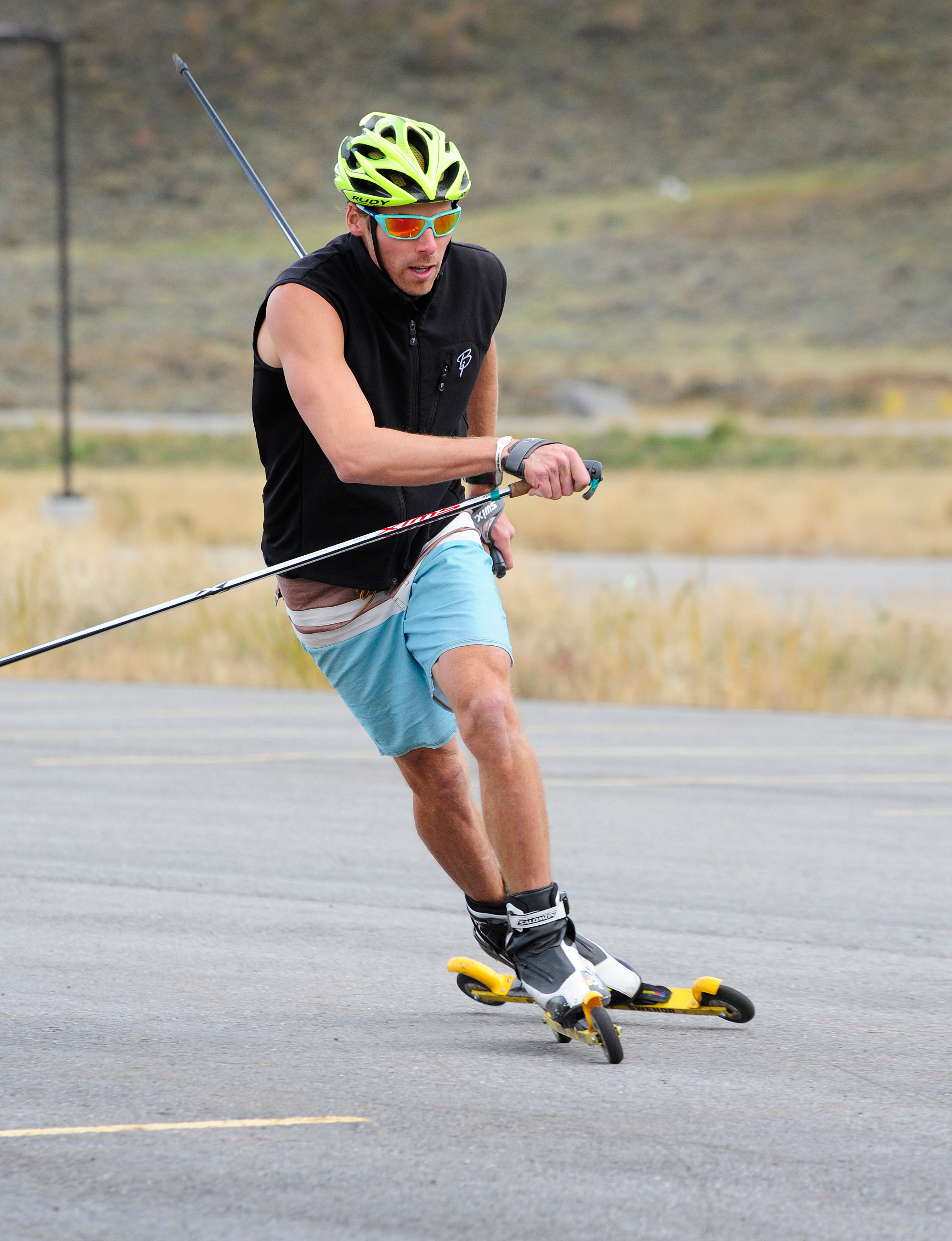 Andy Newell – Roller Skiing Agility Drills Jessie Diggins